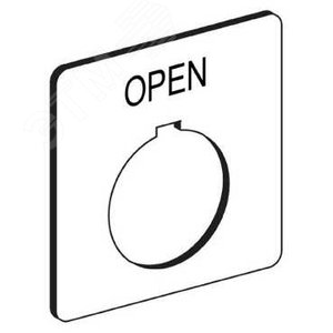 ПЛАСТ. МАРКИРОВ. ПЛАТА ДЛЯ СЕРИИ 9001 9001KN109WP | 9001KN109WP | Schneider Electric 6