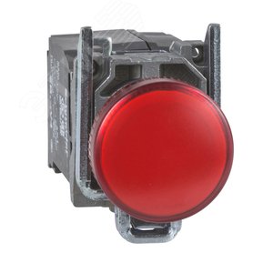 Лампа сигнальная 22мм с трансформатором питания красная 3