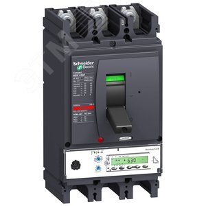 3П3Т АВТ. ВЫКЛ. MICR. 5.3A 630A NSX630H | LV432901 | Schneider Electric - фото 3