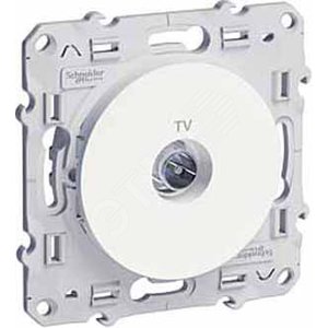 Odace Белый Розетка TV | S52R445 | Schneider Electric - Schneider Electric