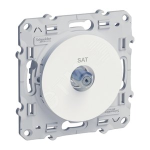 ODACE спутниковая розетка белый - Schneider Electric