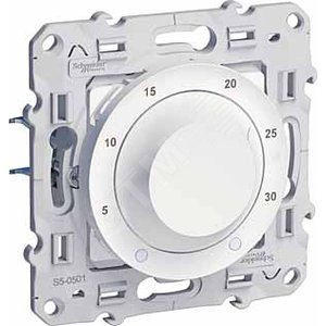 Odace Белый Термостат электронный комнатный 8А | S52R501 | Schneider Electric - Schneider Electric