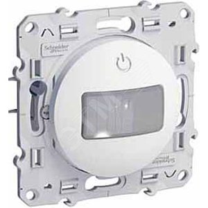 Odace Белый Датчик движения 10А 3-проводной | S52R525 | Schneider Electric - Schneider Electric