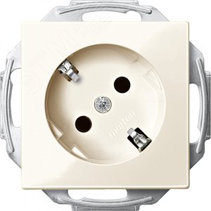Механизм розетки Schuko 45гр. бежевый (MTN2370-0344) 3