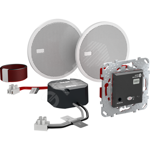 Unica TOP Графит Аудиосистема Bluetooth | MGU70.566.12 | Schneider Electric - Schneider Electric