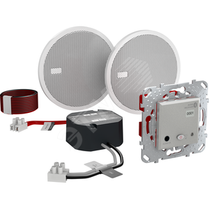 Unica TOP Алюминий Аудиосистема Bluetooth | MGU70.566.30 | Schneider Electric - Schneider Electric