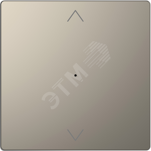 D-Life PlusLink КЛАВИША 1-ная с симв. вх/вз, НИКЕЛЬ, SD