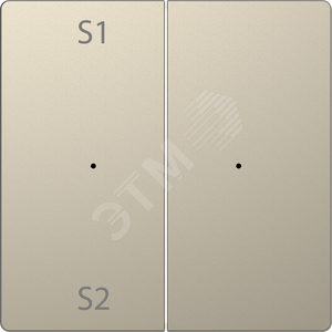 D-Life PlusLink КЛАВИША 2-ная с S1/S2, пусто, САХАРА, SD | MTN5226-6033 | Schneider Electric - Schneider Electric
