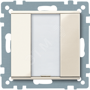 SM,1 КН. ВЫКЛ PLUS, БЕЖ.БЛ | MTN617144 | Schneider Electric - Schneider Electric