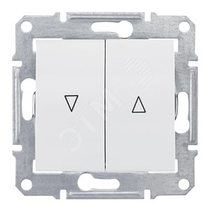 Sedna Выключатель для жалюзи электронный блок белый (SDN1300121) - Schneider Electric