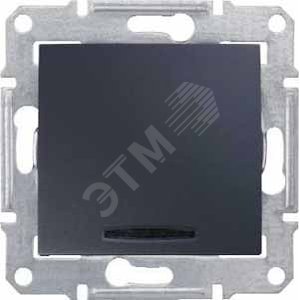 Sedna Перекл 2 напр с подсв графит - Schneider Electric