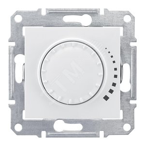 Sedna Диммер пов-наж 60-500Вт/ВА индукт в рамку бел - Schneider Electric