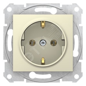 Sedna Бежевый Розетка 16А c з/к, быстрозаж. клеммы | SDN3001847 | Schneider Electric