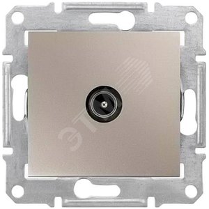 Sedna Титан Розетка TV проходная 8dB | SDN3201268 | Schneider Electric - Schneider Electric