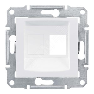 Sedna Белый Адаптер для коннекторов AMP одиночный | SDN4300621 | Schneider Electric - Schneider Electric