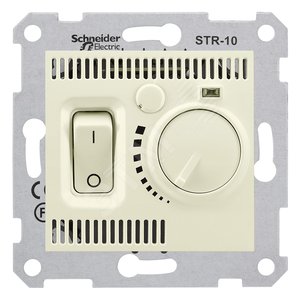 Sedna Бежевый Термостат комнатный 10А | SDN6000147 | Schneider Electric - Schneider Electric