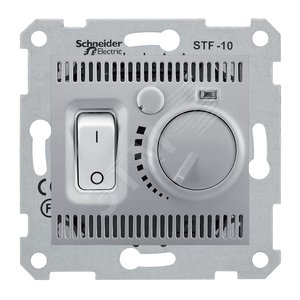 Sedna Алюминий Регулятор теплого пола 10А | SDN6000360 | Schneider Electric - Schneider Electric