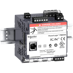 PM8243 измеритель мощности на DIN-рейку без диспеля (METSEPM8243) - Schneider Electric