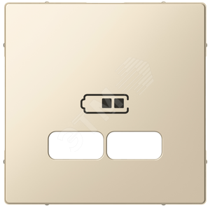 Накладка центральная Merten SM для USB бежевый (MTN4367-0344) - Schneider Electric