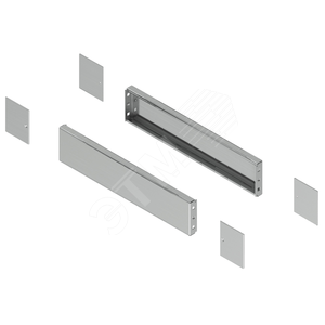 2 БОКОВЫЕ ПАНЕЛИ ЦОКОЛЯ 400x100 НЕРЖ. 316L - Schneider Electric