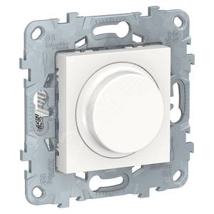 Unica Wiser Белый LED Светорегулятор повор-наж, универсальный 7-200Вт | NU551618 | Schneider Electric - Schneider Electric