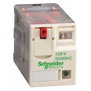 РЕЛЕ 4 CO СВЕТОДИОД 120В ПЕРЕМ ТОКА | RXM4AB2F7 | Schneider Electric - фото 2