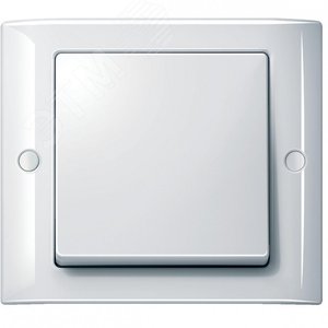 Рамка 1 пост AQUADESIGN с винтовым креплением белый - фото 7