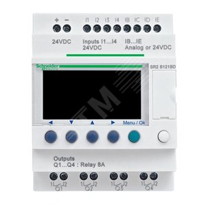 Zelio интеллект.реле 12 I/O 24VDC - Schneider Electric