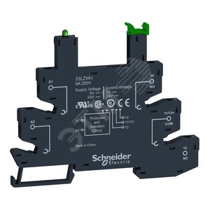 РОЗЕТКА ДЛЯ РЕЛЕ, ВИНТОВЫЕ ЗАЖИМЫ, =/~110 В | SSLZVA3 | Schneider Electric