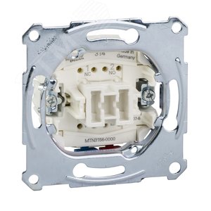 Механизм выключателя кнопочного 1п с замыкающим контактом с зажимом нейтрали (MTN3156-0000) 3