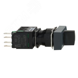 ПЕРЕКЛЮЧАТЕЛЬ 16ММ 2 ПОЗИЦИИ КВАДР. XB6DD221B | XB6DD221B | Schneider Electric - фото 2