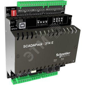 SCADAPack 314E RTU, IEC61131,24В, реле, C1D2