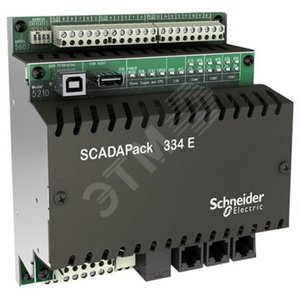 Контроллер SCADAPack 334 RTU IEC61131 24B реле - Schneider Electric