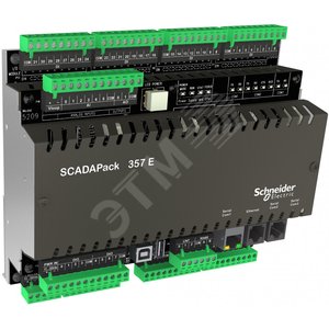 SCADAPack 357 RTU, 4 поток, IEC61131,24В, 2 A/O, ATEX