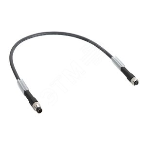 Кабель для соединения питания ТМ7-ТМ7 прямой М8 Male+Female (10м) (TCSXCNDMDF10V) - Schneider Electric
