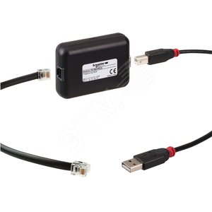 Кабель для программирования М168 USB/mini-USB RJ11 - Schneider Electric