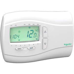 Настенный терморегулятор без подсветки - Schneider Electric
