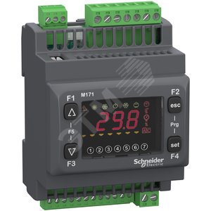 Опт ПЛК М171 дисплей 14 I/O Modbus VAC - Schneider Electric
