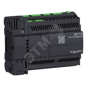 Контроллер программируемый логистический ПЛК M172 Оптим., без дисплея, 42 I/Os, 2 RS485 изол