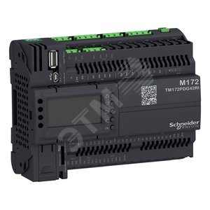 M172 Производит., диспл, 42 I/O Eth 2RS485 изол - Schneider Electric