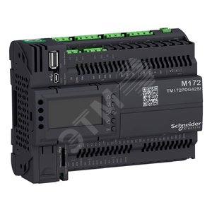 M172 Производит., диспл, 42I/O Eth 2RS485 2SSR изол - Schneider Electric