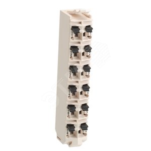КЛЕММНЫЕ КОЛОДКИ-16 КОНТАКТОВ-24В= БЕЛЫЙ - Schneider Electric