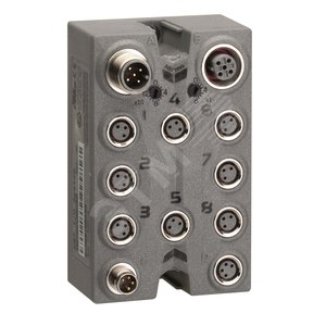 Модуль дискретный CANopen IP67 8 входов/выходов разъемы М8 - Schneider Electric
