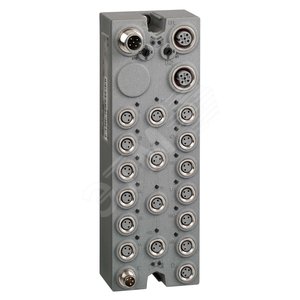 Дискретный модуль CANopen IP 67, 16 вх/вых, разъемы М8 - Schneider Electric