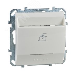 Unica Бежевый Выключатель карточный | MGU5.283.25ZD | Schneider Electric - фото 4