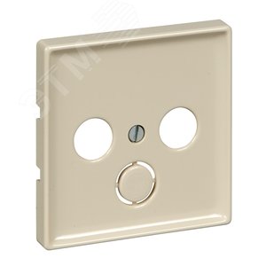 ЦЕНТР.ПЛАТА TV/FM Х2 Х3, БЕЖЕВЫЙ | MTN294144 | Schneider Electric 3