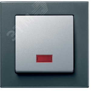 Sys M Клавиша X1 с инд., алюм. - фото 4