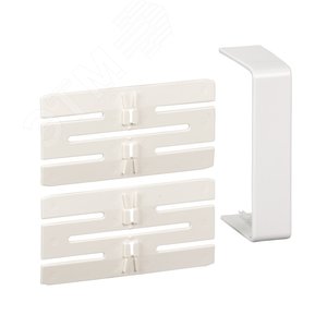 OptiLine45 Накладка на стык короба 95х55 RAL9003 (ISM10206P) - фото 2