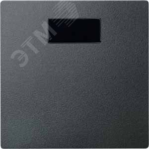 НАКЛАДКА ЭЛЕКТРОННАЯ НАЖИМ. С TELE, АНТРАЦИТ | MTN570314 | Schneider Electric 5