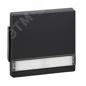 Клавиша с полем для надписи антрацит (MTN343914) 3